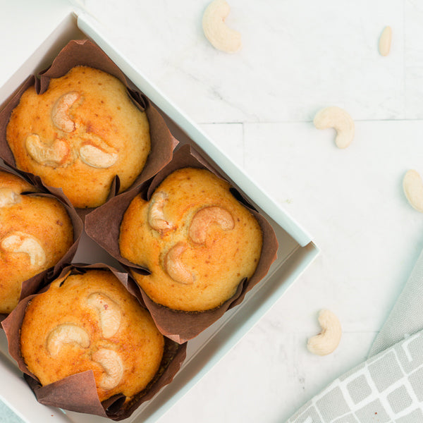 Paleo Carrot and Cashew Muffins