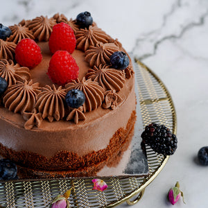 
                  
                    Load image into Gallery viewer, Healthy Dark Chocolate Cake (Cake for 2)
                  
                
