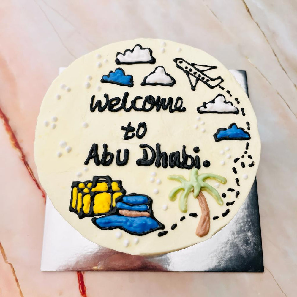 Welcome to Abu Dhabi (Cake for 2)