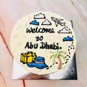 
                  
                    Load image into Gallery viewer, Welcome to Abu Dhabi (Cake for 2)
                  
                