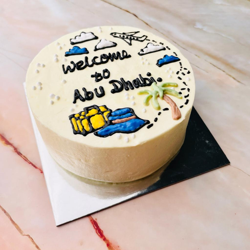 
                  
                    Load image into Gallery viewer, Welcome to Abu Dhabi (Cake for 2)
                  
                