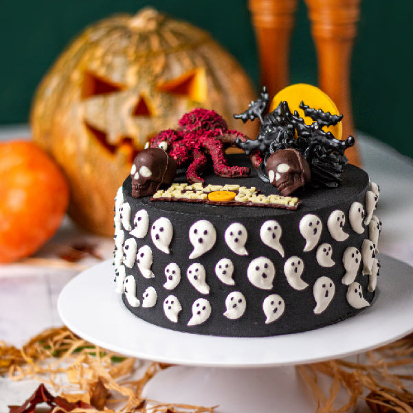 Healthy Halloween Cake