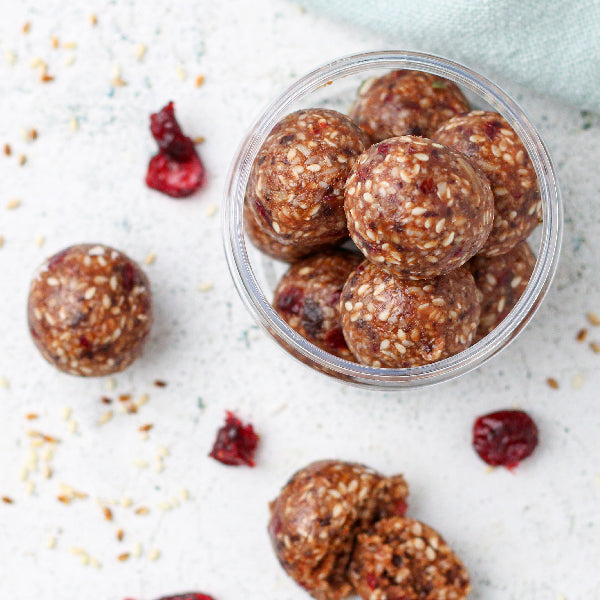 
                  
                    Load image into Gallery viewer, Peanut Butter Sesame Seeds &amp;amp; Sunflower Seeds Balls (PCOS)
                  
                