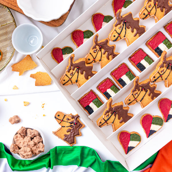 
                  
                    Load image into Gallery viewer, UAE National Day Cookie Assortment Box
                  
                
