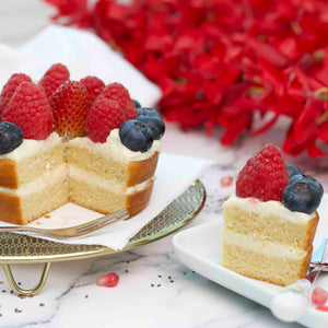 
                  
                    Load image into Gallery viewer, Keto Mixed Berries Cake (Cake for 2 people)
                  
                