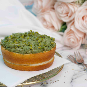 
                  
                    Load image into Gallery viewer, Keto Pistachio Cream Mini Cake (Cake for 2 people)
                  
                
