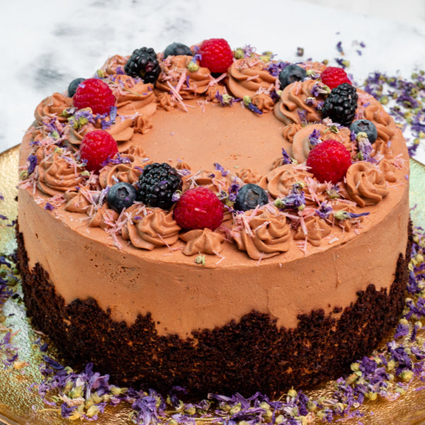 Healthy Dark Chocolate Cake